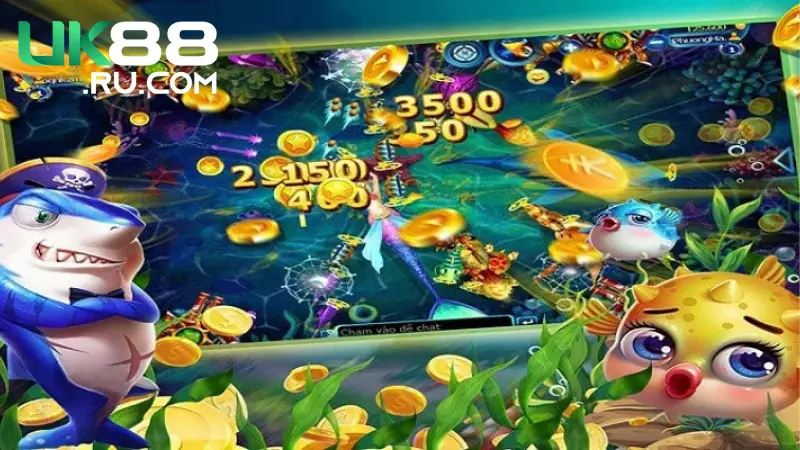 Các loại súng Bắn Cá Uk88 nâng cao có độ sát thương lớn giúp hạ boss dễ dàng